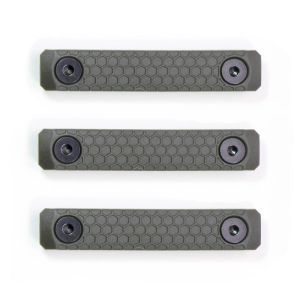 Slate Black Industries 2-Slot Rail MLOK Slate Panels (3-pack) OD GREEN, SG-2-ODG