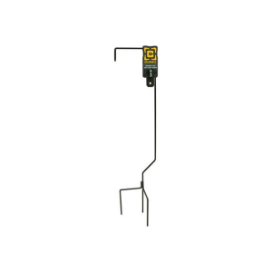 Uncle Henry 3002281 Shepard\'s Hook Holder CP6 Black Steel Standing