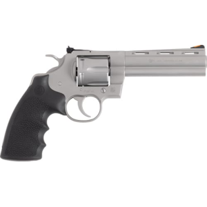 Colt Defense PYTHONSM5RTS Python .357MAG 5\" Matte SS Adjustable Sight Hogue Grips Revolver