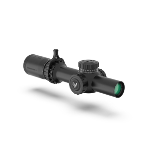 Swampfox Optics Tomahawk II 1-4x24 SFP Variable Optic, Red BFO (Bright Fiber Optic) Reticle - THK14241-RF