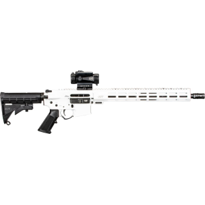 Alex Pro Firearms RI282WOP Guardian White 16 M-LOK M4 30rd Includes Red Dot Optic