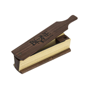 Bone Collector Soggy Bottom Box Call, Game Calls, Multi-Wood Construction, Weatherproof Paddle BC120005