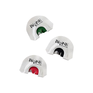 Bone Collector Flop Stopper Mouth Call 3-Pack, Game Calls, Model BC140018, Includes Grandstander/Showoff/HotShot