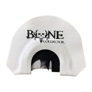 Bone Collector The Show Off Mouth Call, Game Calls, Snake Tongue Cut, Triple Reed, Black/White, BC140016