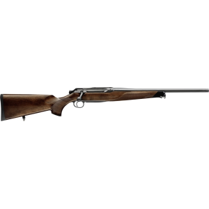 Sauer 80117094 505 Lux Full Size 5+1 22\" Matte Blued Threaded Barrel, Matte Blued Saddle Mount Steel Receiver, Grade 2 Wood Fixed Stock