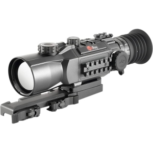 iRay USA HYL50W Rico Hybrid 640 HYL50W Thermal Black 3x 50mm Multi- 1 BDC/1 DIY/7 Static Reticle, 8x Zoom, 384x288, 12 Microns, 50 Hz Resolution