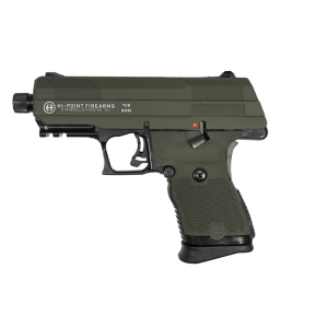 Hi-Point Firearms Semi-Auto 9x19mm Pistol, 4.12\" Barrel, 10+1 Capacity - OD Green Finish - YC9 OD
