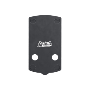 Foxtail Precision Red Dot Adapter Plate 100009 Bases 7075 Aluminum Black Anodized For Glock 43X/48 MOS, Springfield OSP.