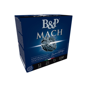 B&P Ammunition 12B78F29 Mach 12Gauge 2.75\" 7/8oz 9Shot 25 Per Box