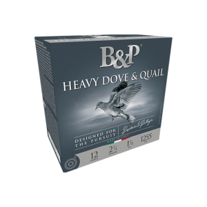B&P Ammunition 12B1DS7 Heavy Dove & Quail 12Gauge 2.75\" 1oz 7Shot 25 Per Box