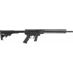 Just Right Carbines 10G3TBBL Rail Model 17 Black 15rd Rifle - Accepts Glock Mags