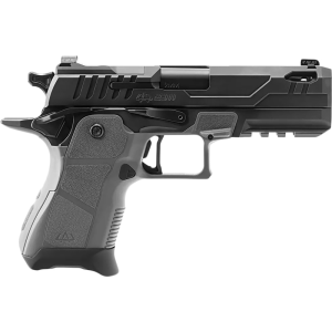 OA Defense 2311 Compact Pro OA2311CPROKITGRYPRT15 Pistol 9mm 4.25\" Ported Barrel 15rd SAO Optics-Ready Gray Grip, Ambidextrous
