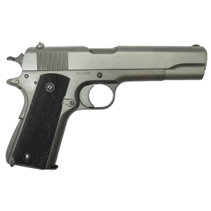 From Ben\'s Private Collection, WWII Era 1911 .45 ACP Semi-Auto Pistol, U.S. Property Marked, Flaming Bomb Stamp, V.G. Cond Ser# 117685 - C& R Eligible