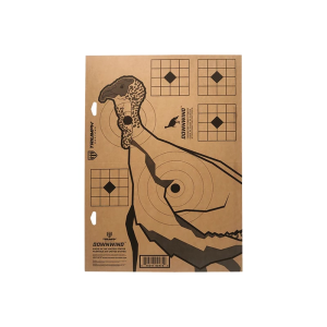 Triumph Systems Downwind Turkey Standing Cardboard Target 24\"W x 17\"H, Heavy-Duty Cardboard, MPN 020021000.