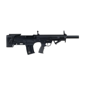 Panzer Arms Semi-Automatic EGX500 Bullpup Shotgun - Black - 18.5\" Barrel 12 GA 3\" Chamber, 5 Round Magazine, Synthetic Hand Guard - PAEGX500SBSSB