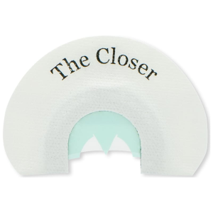 Rolling Thunder Game Calls The Closer Diaphragm Call, 2 Reed Bat-Wing Cut, Model TC010-CL