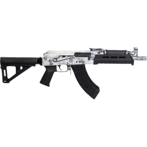 Century Arms VSKA Draco Pistol HG6501-N, Pistol, 7.62x39, 10.5\" Barrel, 30rd, Semi-Auto, Distressed White, Magpul BTR Brace
