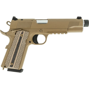 Tisas 1911 Duty Raider B45RDG TH 10100565 Pistol .45 ACP 5\" Threaded Barrel 8+1 Single Action Optics-Ready FDE - Tisas Trabzon Arms Industry