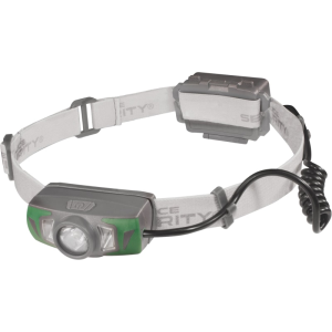 Police Security Twin Power Headlamp LED Lights 550 Lumens 150m Beam Distance 14hr Max Runtime MPN 97743