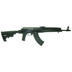 From Ben\'s Private Collection - Russian Saiga 7.62x39 AK-47 Variation Rifle W / Pistol Grip and T-6 Multi-Position Stock, 30 Round Mag, Ser #13411746