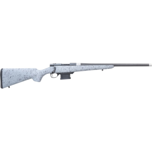 Howa HCE6ARCGRY 1500 Carbon Elevate 20\" Carbon Fiber Wrapped Threaded Barrel, Black Drilled & Tapped Steel Receiver, Fixed Stocky\'s Gray w/Black Webbing Synthetic Stock, Right Hand