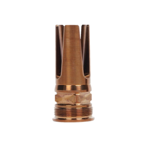 Q LLC ACCFH5/8248.6 Flash Hider 8.6 Blackout Steel 5/8\"x24 Threads 2.13\" OAL