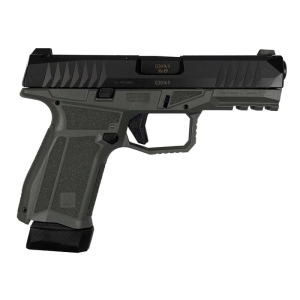 Arex Delta M Gen.2, 9mm Semi Automatic Pistol, Striker Fired, 15rd and 17rd Magazines, 4\" Barrel, Grey Polymer Compact Frame 602429
