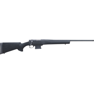 Howa HMA65GBHBY 1500 Mini Action Youth 20\" Black Heavy Threaded Barrel, Black Drilled & Tapped Steel Receiver, Fixed HTI Black Synthetic Stock