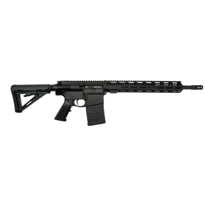 Del-Ton Alpha 308, Semi- Automatic AR-10 Rifle, Optic Ready, .308 Win, 16\" Barrel, 13.5\" MLOK Handguard, 20rd Magazine, Black