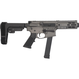 BRIG BM-9 9mm 6.5\" Tungsten SBA3 M-LOK Pistol