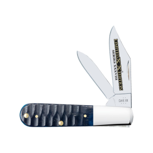 WR Case & Sons Ocean Blue Bone Barlow Pocket Knife - Beeman Marksman