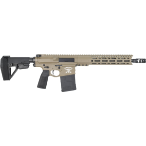 BRIG BM-10LR .308 Winchester 12.5\" FDE Pistol Caliber Carbine with SBA5 Brace and MLOK Handguard