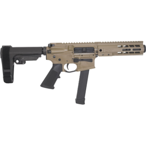 BRIG BM-9 9mm 8.5\" FDE SBA3 M-LOK Pistol