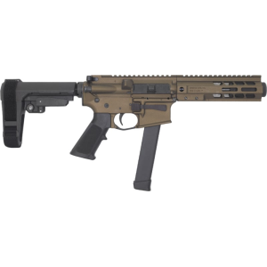 BRIG BM-9 9mm 8.5\" Barrel Pistol with SBA3 Brace and MLOK Handguard