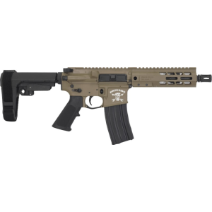 BRIG BM-15 5.56x45mm NATO 7.5\" FDE SBA3 MLOK A2 Pistol