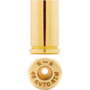 Starline Brass 45RIMEUP50 Unprimed Cases Handgun 45 Auto Rim Unprimed Brass 50 Per Bag