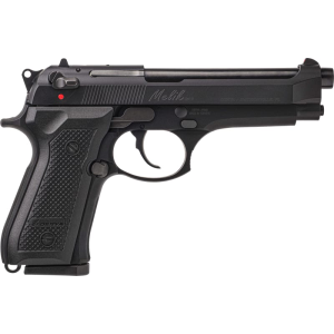 Derya Melik 15LMELIK9TR Pistol, 9mm Luger, 4.90\" Barrel, 15+1, DA/SA, Black Melonite, Aluminum Frame, Ambi Safety