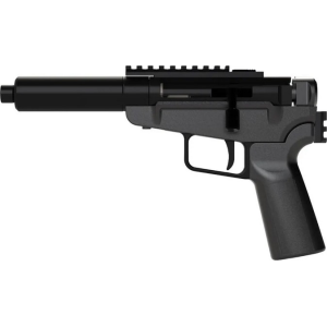 Dark Mountain Arms Stowaway 5.7x28 5.1\" Threaded Barrel 1rd Bolt Action Pistol, Picatinny/1913 Rear Brace Adapter
