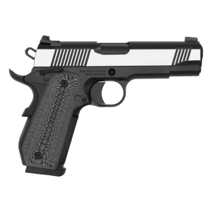 Tisas 1911C Yukon Two-Tone 10100806 Pistol 10mm 4.25\" Barrel 8+1 Single Action Bobtail Frame, Night Sight Front. - Tisas Trabzon Arms Industry