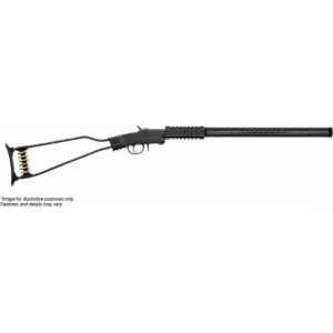 Chiappa Little Badger 500.278 Rifle .22 LR 16.5\" 1rd Break-Action Carbon Fiber Shroud Folding Wire Stock - Chiappa