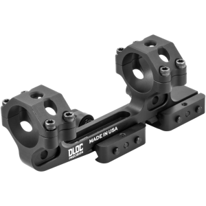IRAY USA DLOC-C130-1535-B Cantilever Scope Mount 30mm 1.53\" Height Black Fits Picatinny.