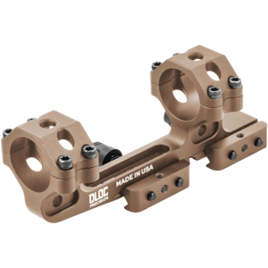 IRAYUSA DLOC-C130-1535-T Cantilever Scope Mount, 30mm, 1.53\" Height, Tan, Fits Picatinny