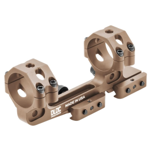 IRAYUSA DLOC-C134-1630-T Cantilever Scope Mount 34mm 1.63\" Height Tan Fits Picatinny Hardcoat Anodized.