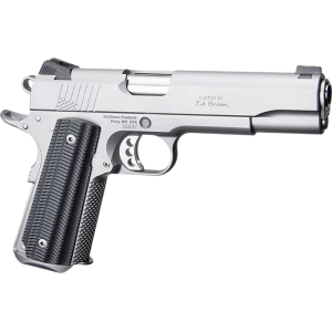 Ed Brown 2nd Amendment 1911 BASESS2A Pistol, .45 ACP, 5\" Barrel, 7+1, Single-Action, Snakeskin Forestrap & Engraved Slide.