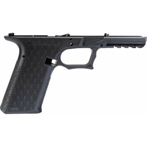 Grey Ghost Precision Combat Pistol Stripped Full-Size Frame GGP-CP-FS-BLK 9mm Pistol, Polymer, Double Undercut Trigger Guard, Extended Beavertail.