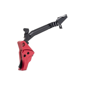 Tyrant CNC I.T.T.S Trigger/Bar for Glock Gen3-4, Red/Black Finish - TDGTRIG34REDBLACKBAR