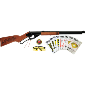 Daisy Red Ryder Shooting Kit .177 BB Lever Action Wood Stock