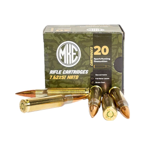 Century Arms AM8293 7.62x51 147 GRFull Metal Jacket *Sold by the Case - 1000rd Case