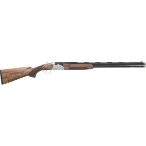 Pointer FT912 REXFT912BSW12 Shotgun 12Ga 28\" 2Rd Over/Under Silver Walnut Ejectors
