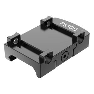 Infitac PM05 Low Picatinny Mount for Fast Mini FMP13 Thermal Optic, Black, Fits Picatinny Rails